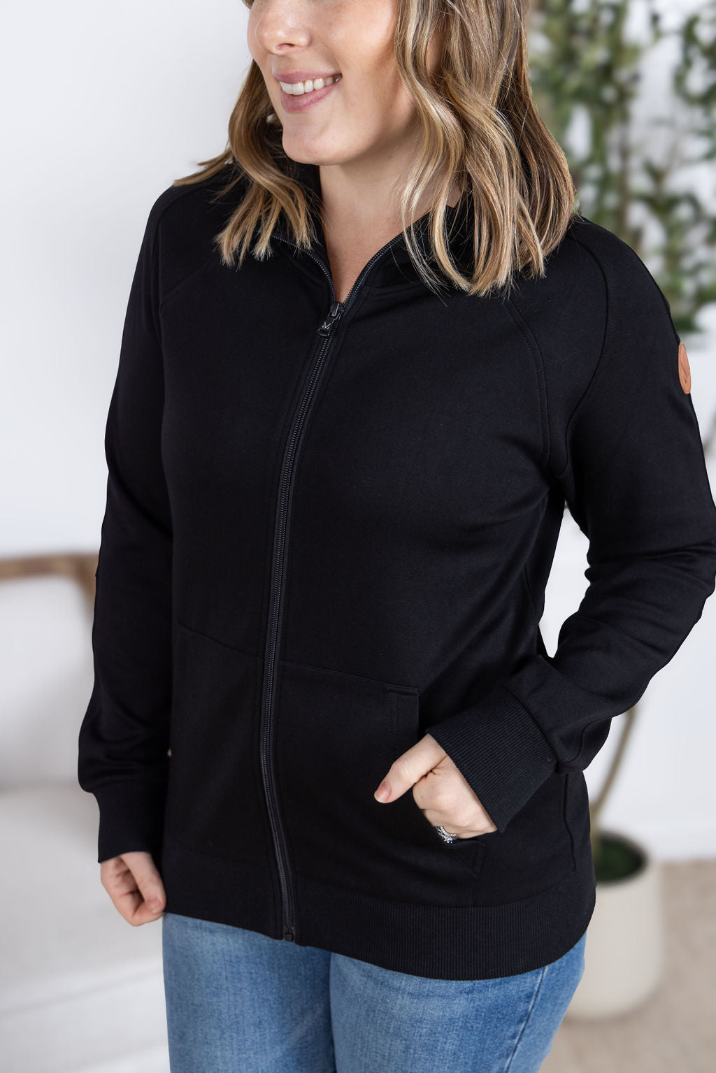 Scuba FullZip Hoodie - Black